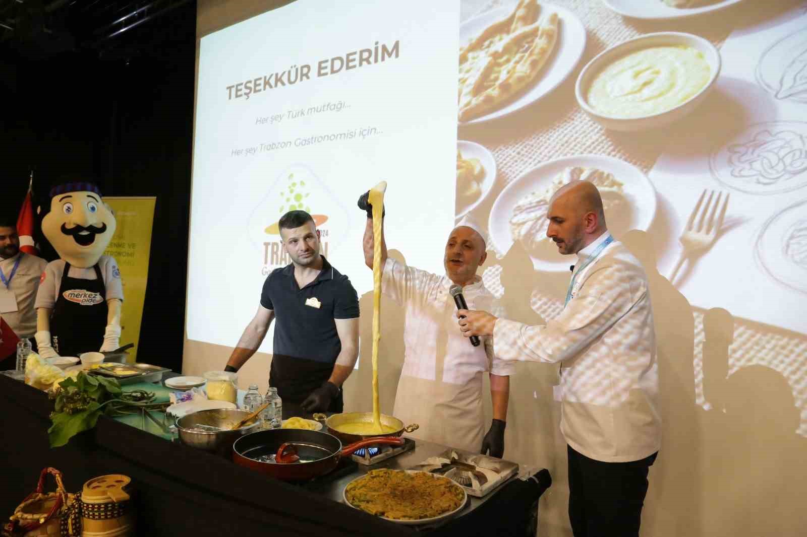 Gastronomi sempozyumuna "tomara tavası" damga vurdu
