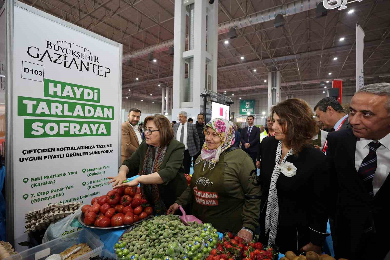 Gaziantep Büyükşehir, 16’ncı GAPTARIM Fuarı’nda yerini aldı
