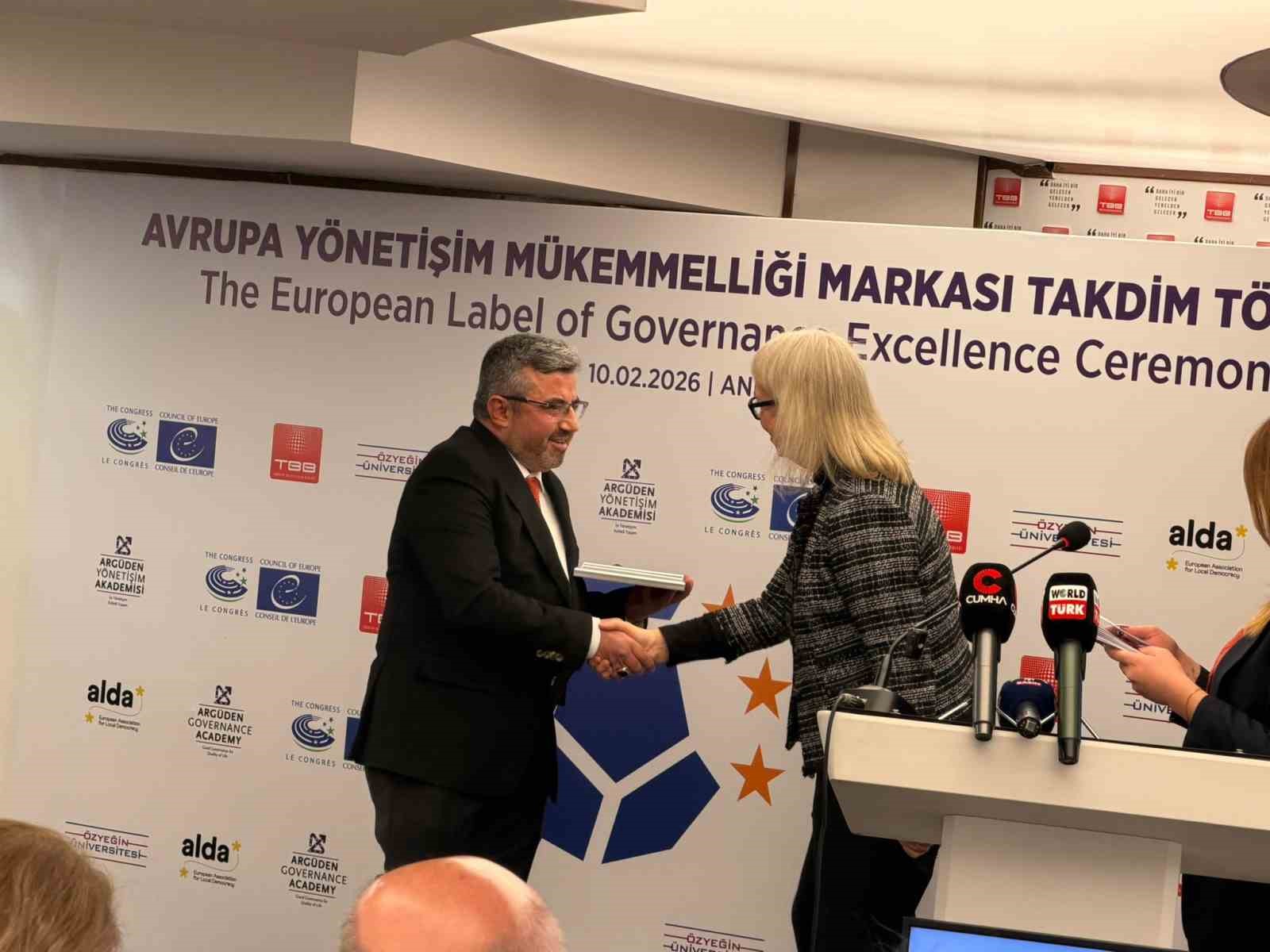 Gaziantep Büyükşehir’e Avrupa’dan yönetişim ödülü
Gaziantep Büyükşehir’e Avrupa’dan yönetişim ödülü