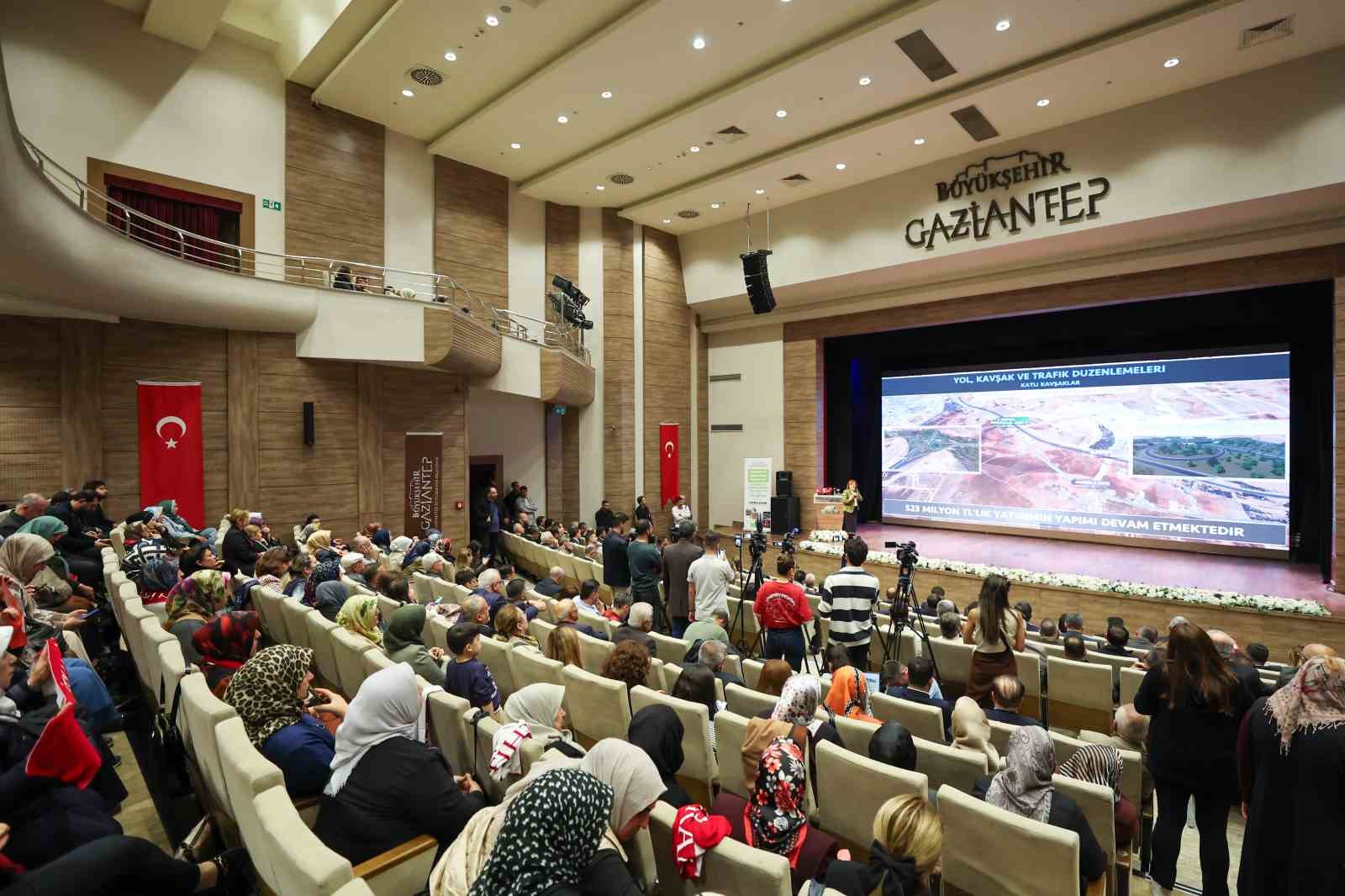 Gaziantep Büyükşehir’in Eserleri ve Hedefleri Basın Lansmanında anlatıldı
