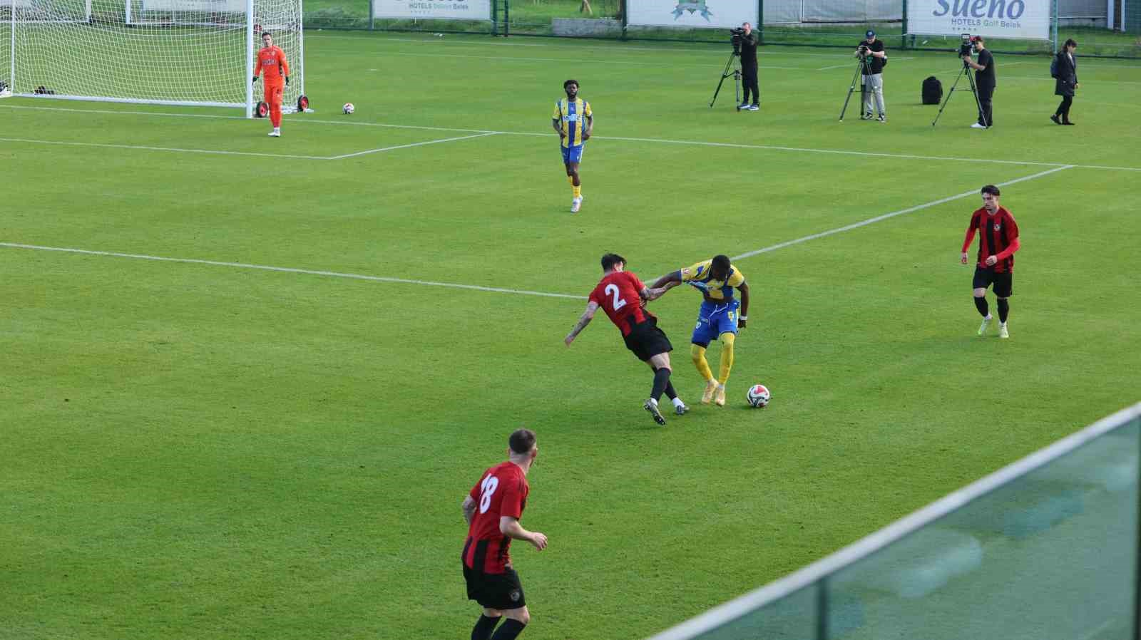 Gaziantep FK, hazırlık maçında FC Petrolul Ploiești ile berabere kaldı
