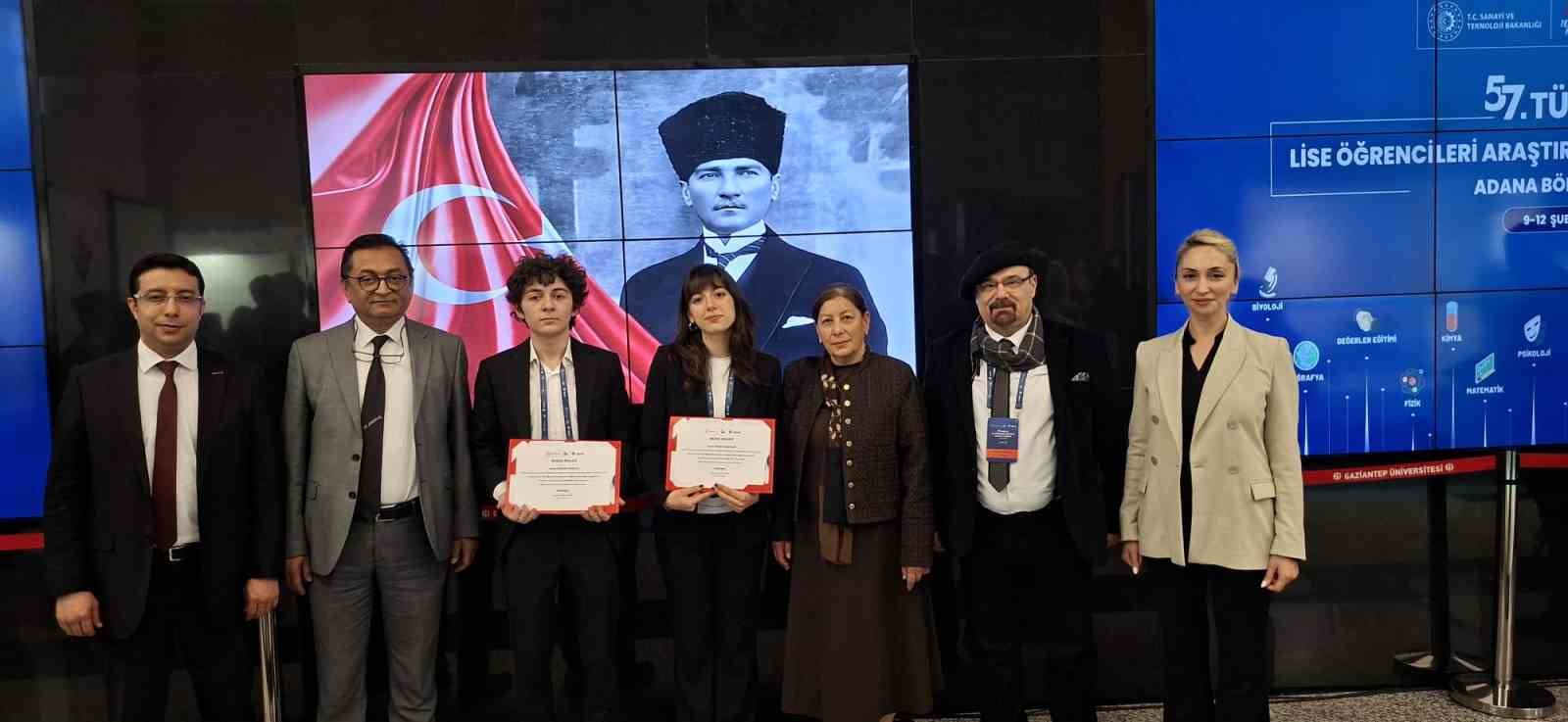 Gaziantep Kolej Vakfı Özel Liseleri’nde bilimsel başarı
