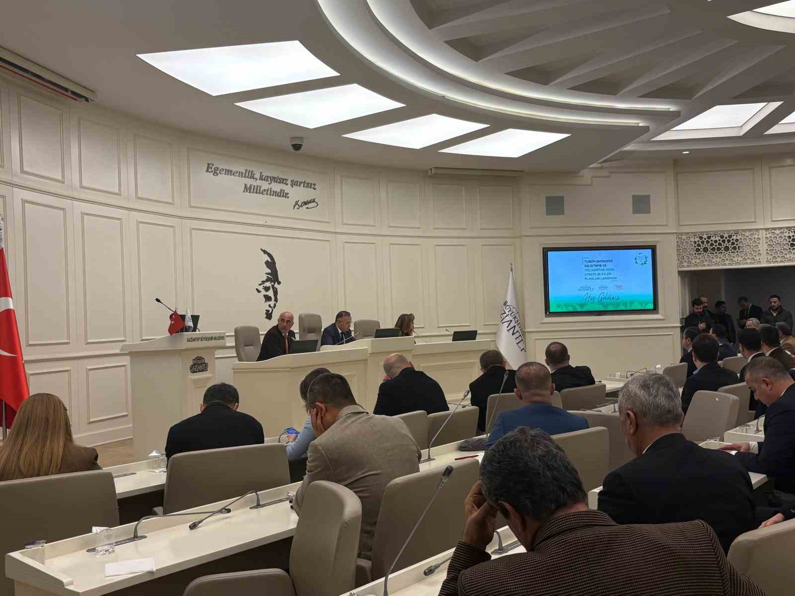 "Gaziantep Turizm Ekonomisi Geliştirme ve Yol Haritası 2030" tanıtıldı
