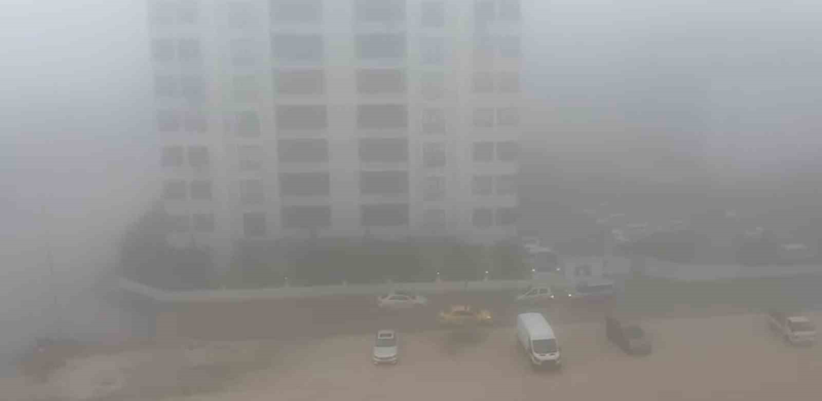 Gaziantep yoğun sis etkili
