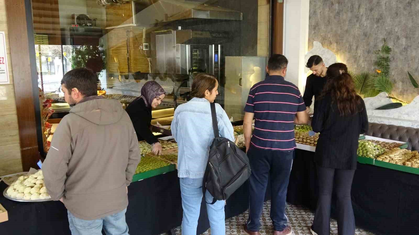 Gaziantep’in bayram lezzetleri dünya sofrasında yer buluyor
