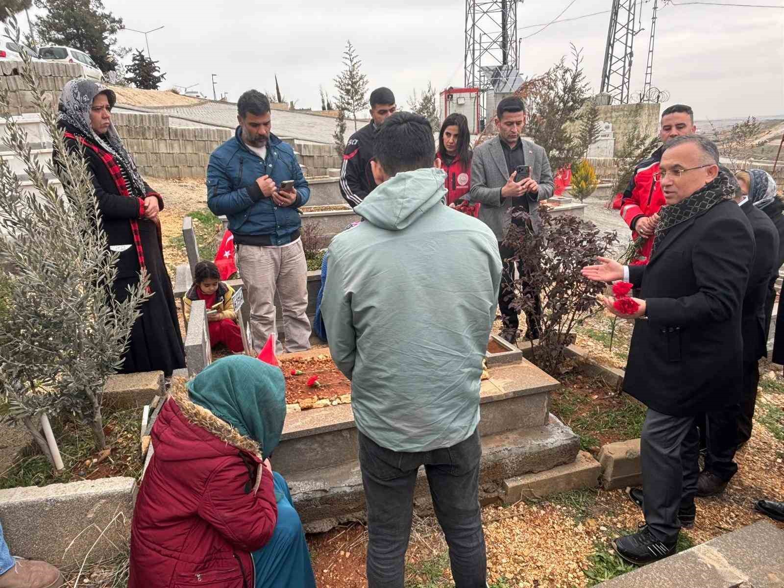 Gaziantep’te 6 Şubat depremlerinin 3’üncü yılında anma programı düzenlendi
