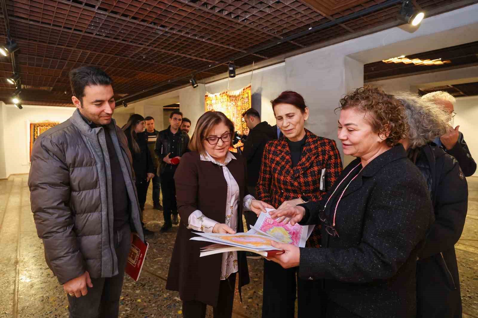 Gaziantep’te Anadolu seccadelerinin hikayesinin yer aldığı sergi ziyarete açıldı
