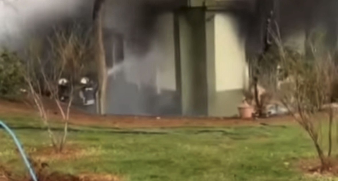 Gaziantep’te caminin bodrum katında korkutan yangın
