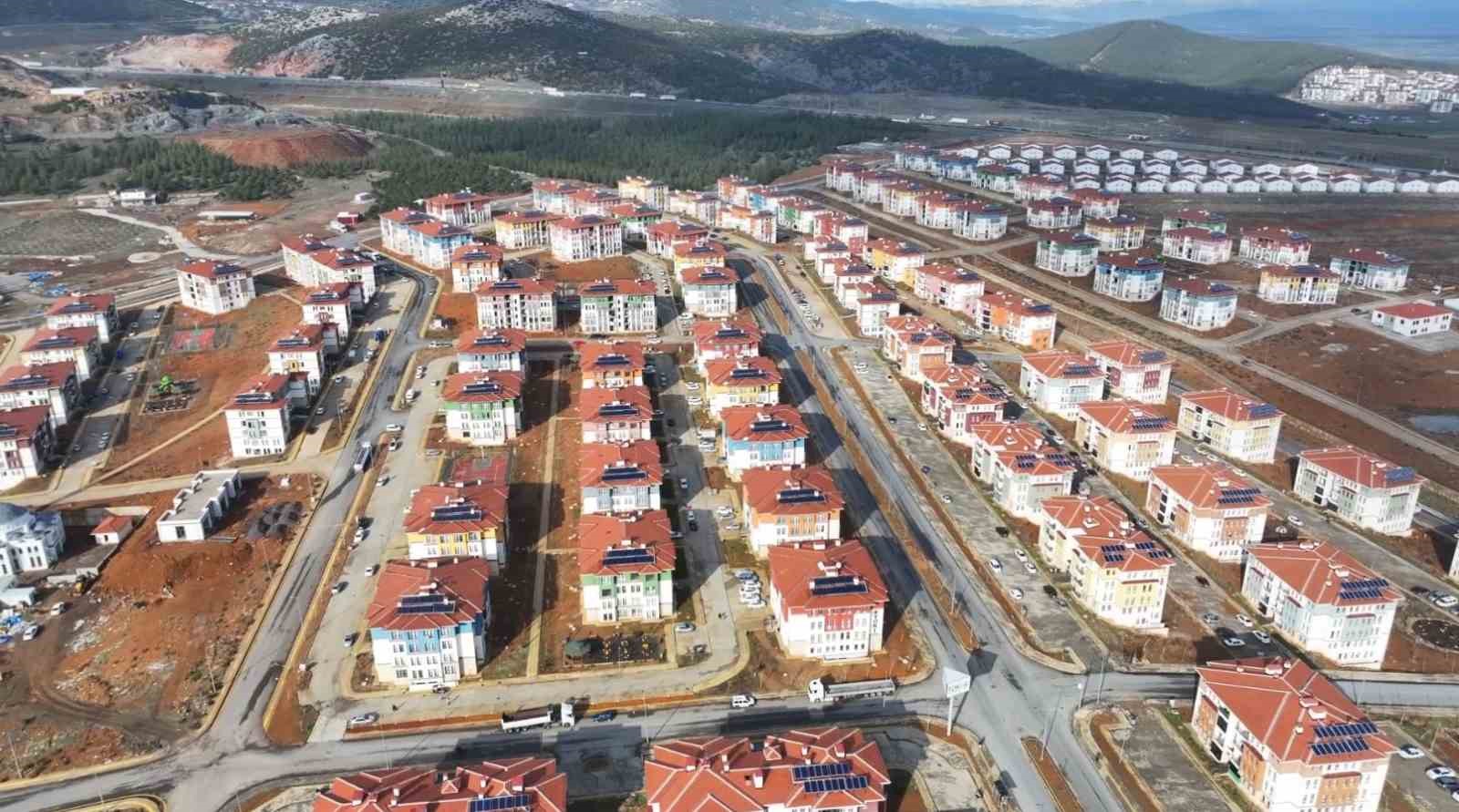 Gaziantep’te deprem konutlarının yüzde 95’i tamamlandı
