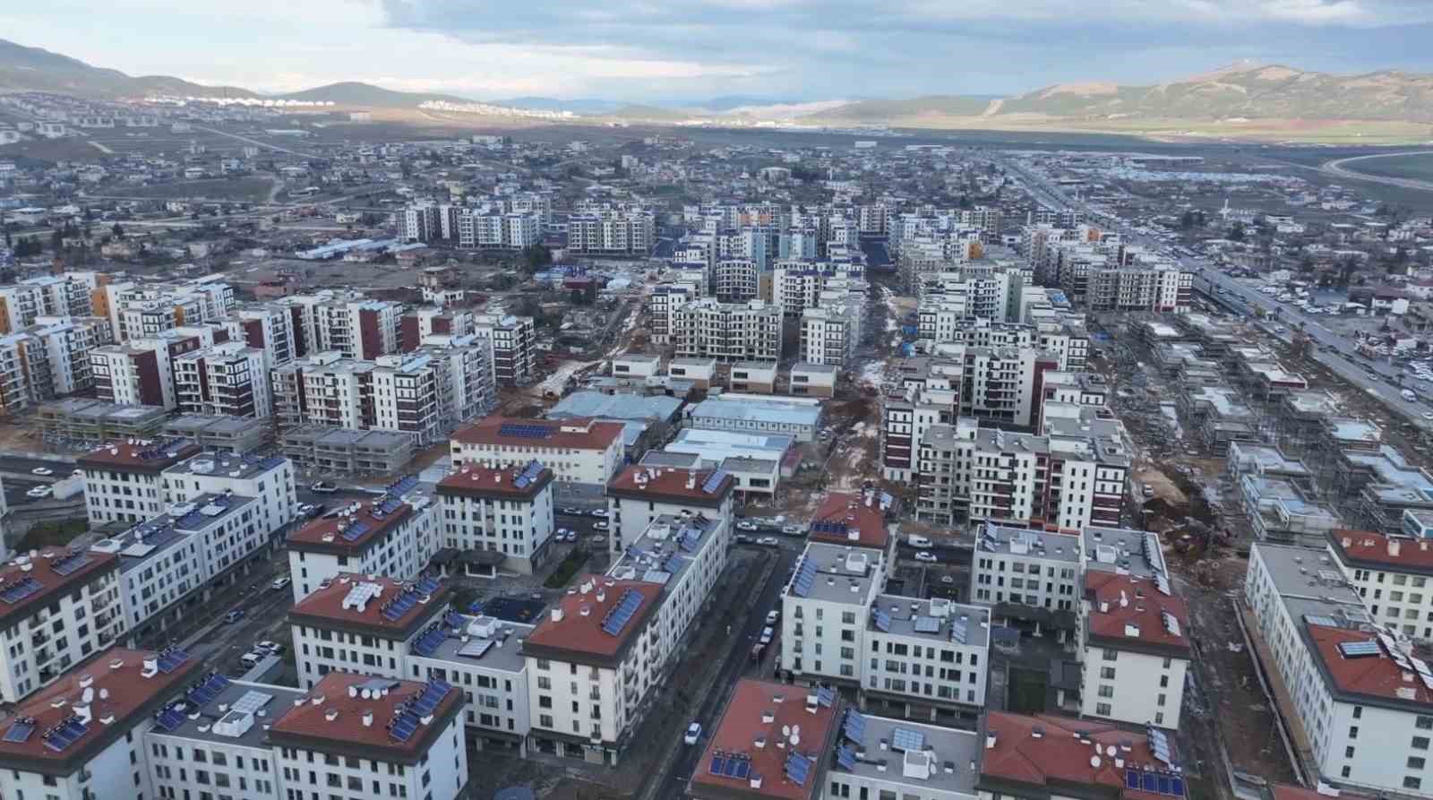 Gaziantep’te deprem konutlarının yüzde 95’i tamamlandı
