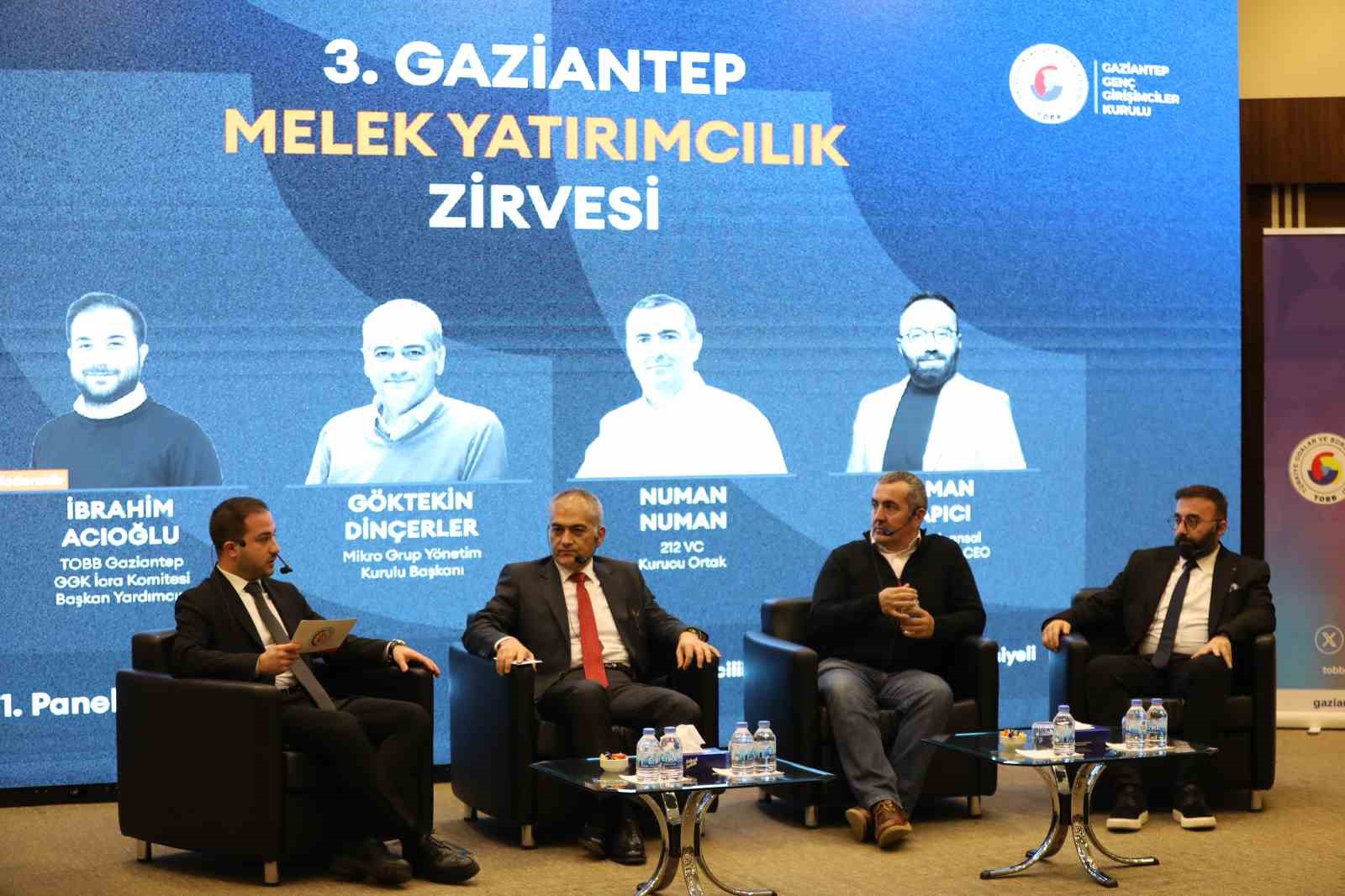Gaziantep’te girişimcilik ve melek yatırımcılıkta yeni dönem
