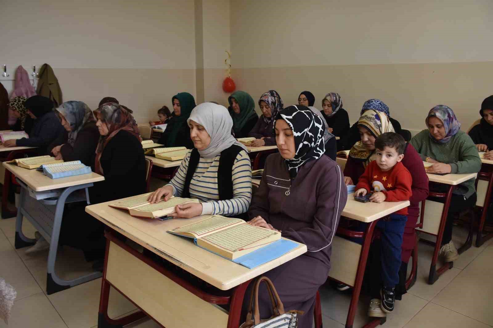 Gaziantep’te kadınlardan mukabele geleneğine yoğun ilgi
