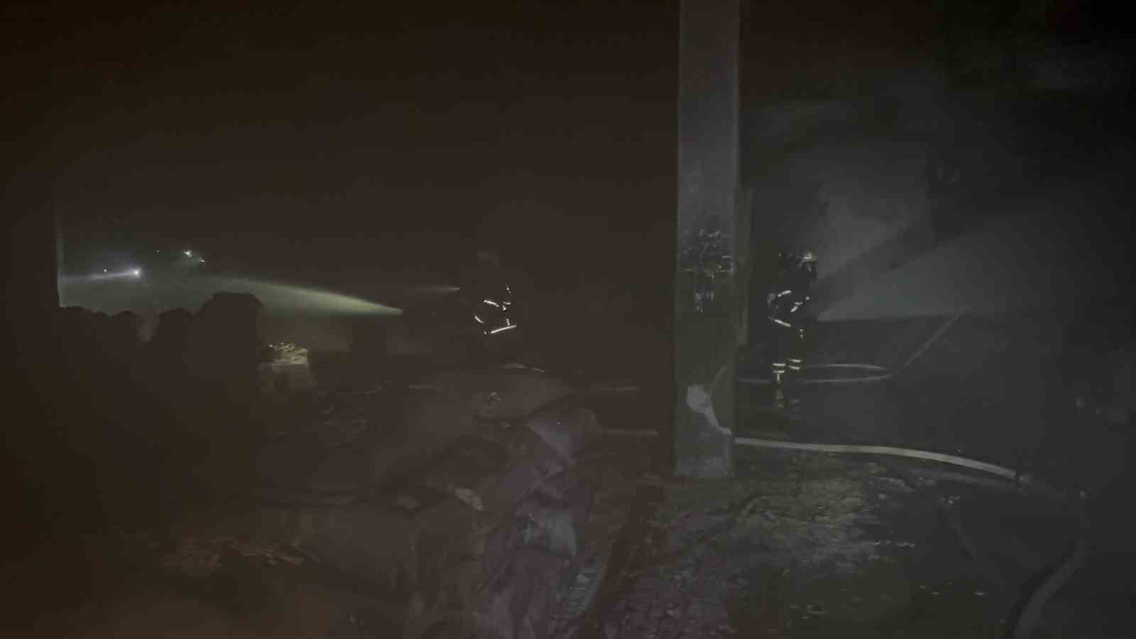 Gaziantep’te makarna fabrikasında yangın
