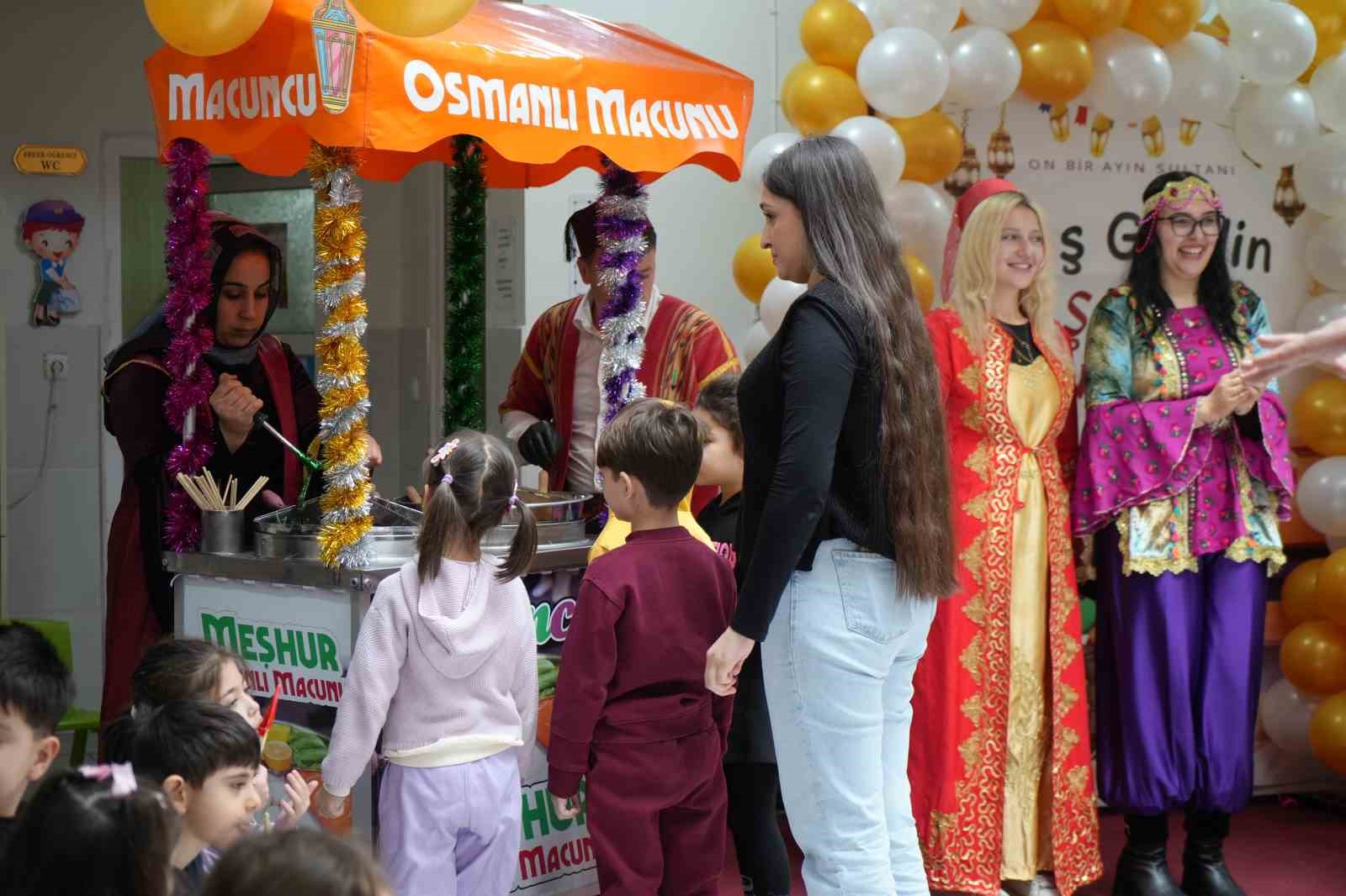 Gaziantep’te minikler ramazan atmosferini yaşadı
