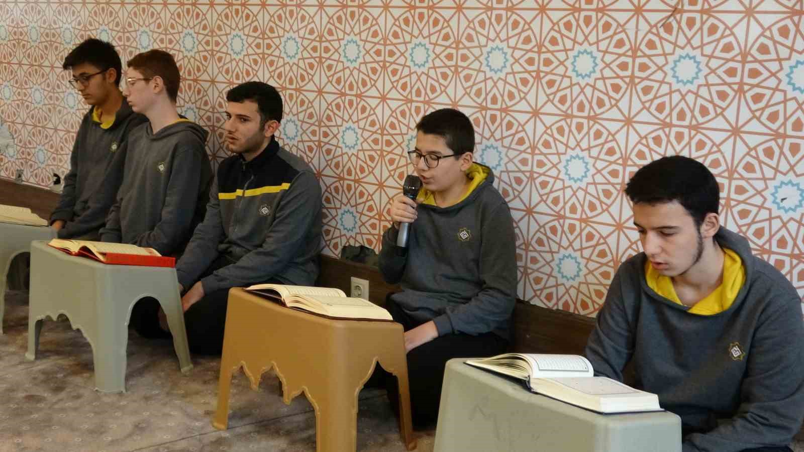 Gaziantep’te Ramazan’ın manevi iklimi okullarda yaşatılıyor
