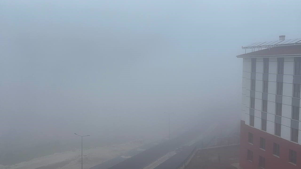 Gaziantep’te sis etkili oldu
