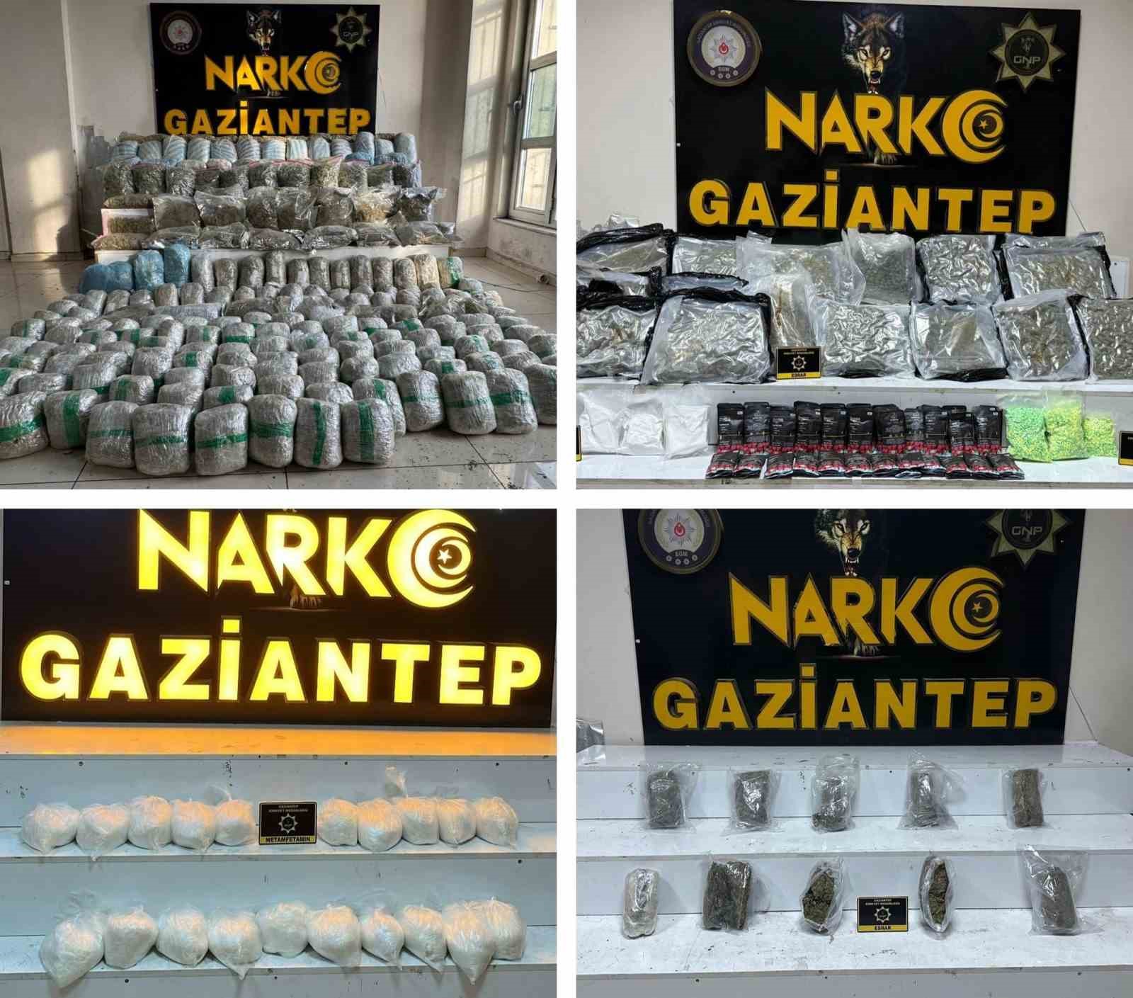 Gaziantep’te uyuşturucu operasyonu: 470 tutuklama
