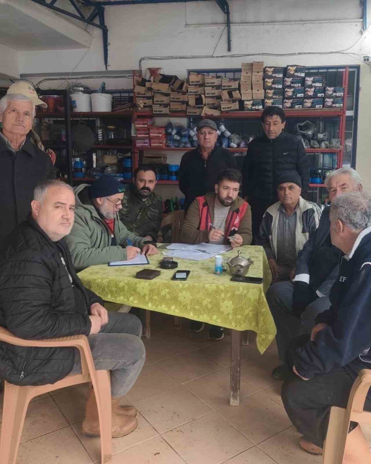 Gazipaşa’da dolu ve fırtınadan 214 üretici zarar gördü
