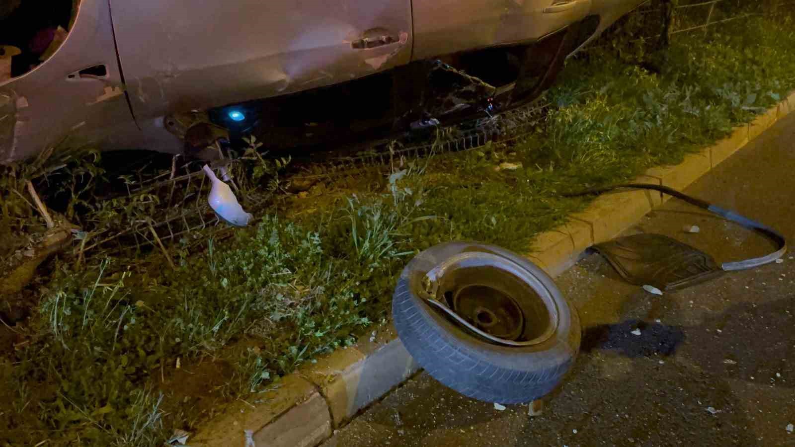 Gazipaşa’da takla atan otomobildeki 4 kişi yaralandı
