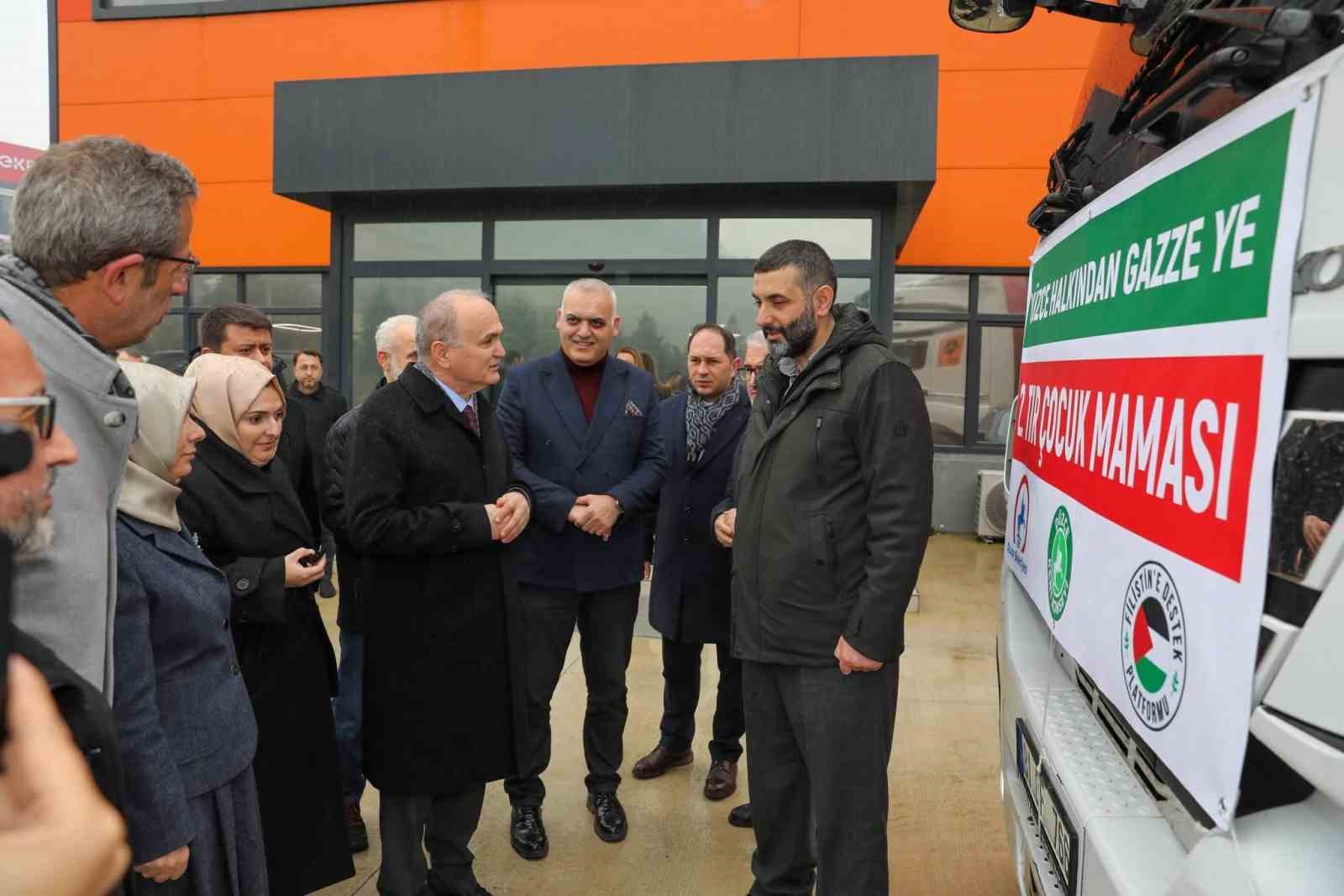 Gazze’ye 23 bin bebek maması yollandı
