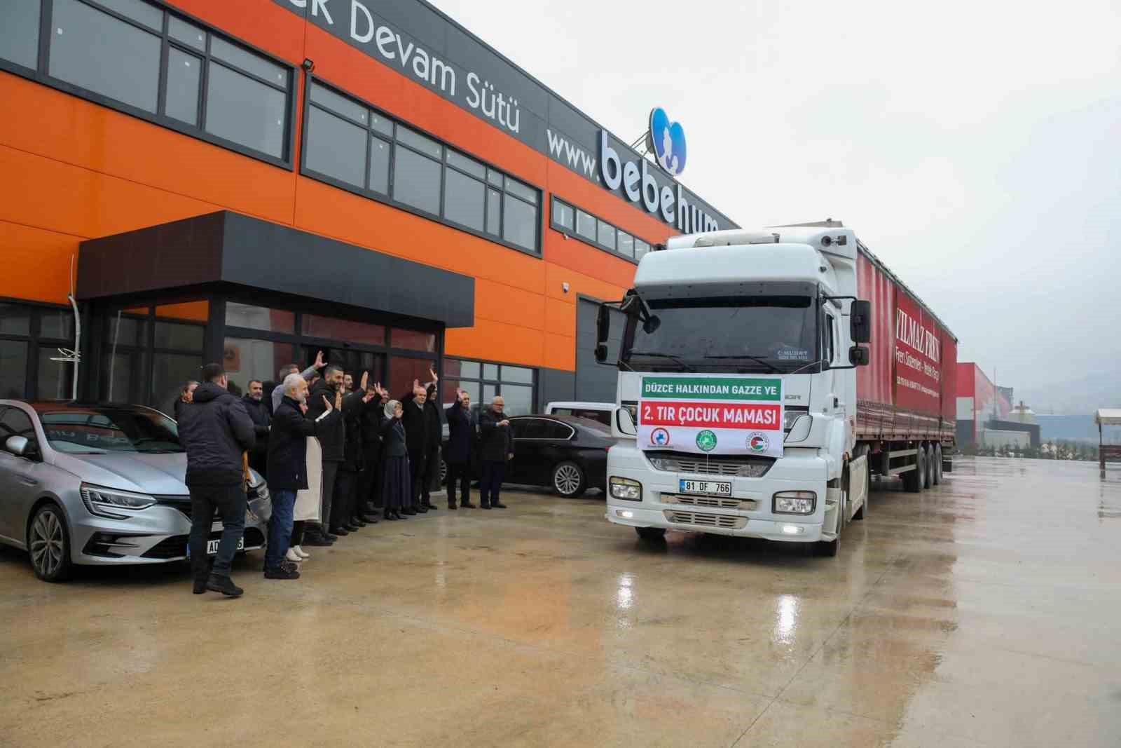 Gazze’ye 23 bin bebek maması yollandı
