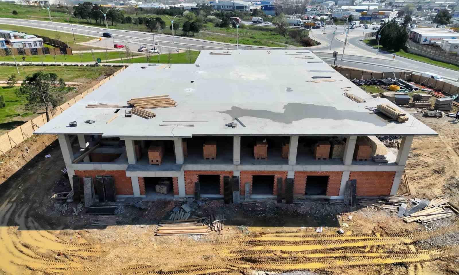 Gebze’de yeni itfaiye binasında çalışmalar yüzde 60’a ulaştı
Gebze’de yeni itfaiye binasında çalışmalar yüzde 60’a ulaştı