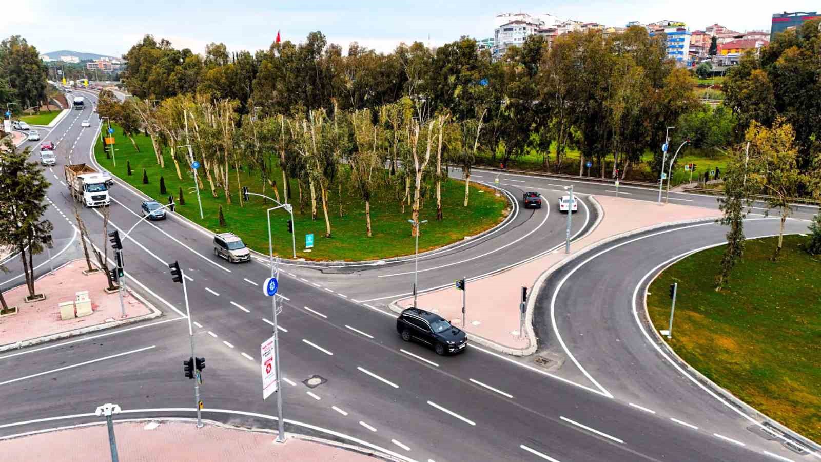 Gebze’nin kilit noktasında trafiği rahatlatan çalışma tamamlandı
