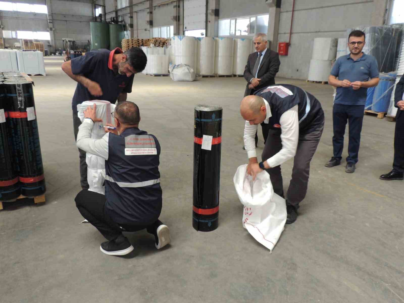 Geçen yıl standarda uymayan yapı malzemeleri için 154.5 milyon lira ceza uygulandı
