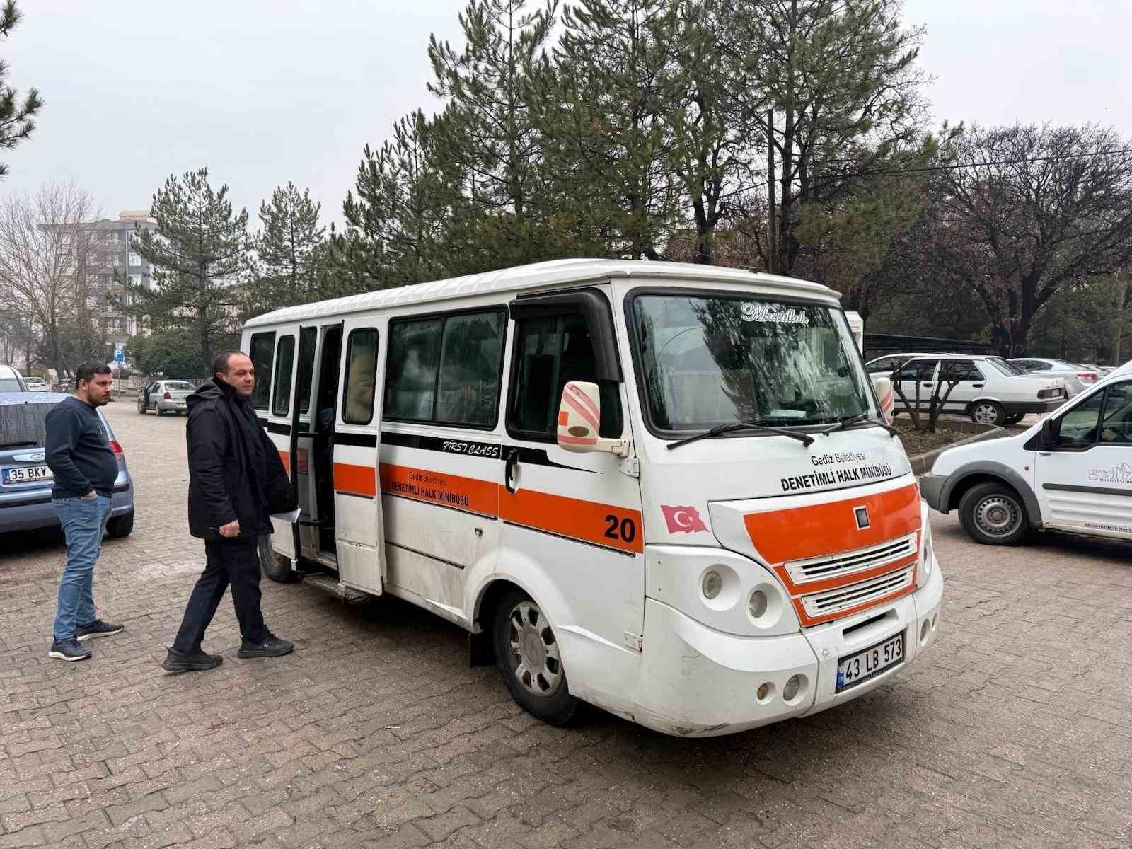 Gediz Belediyesinden Murat Dağı’na ücretsiz servis desteği
