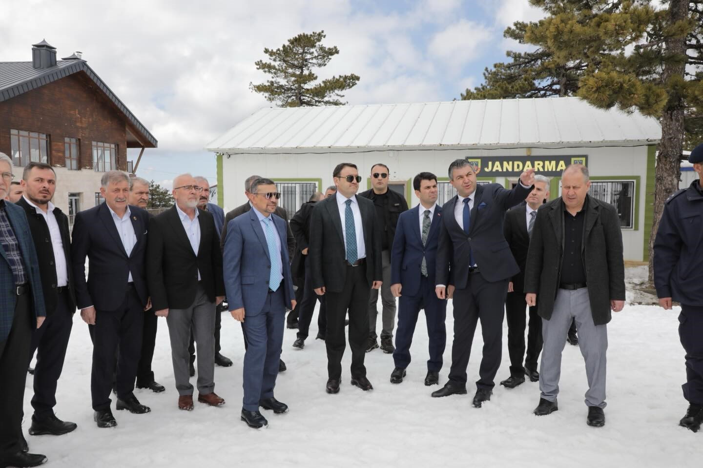 Gediz Murat Dağı Kayak Merkezi’nde inceleme
