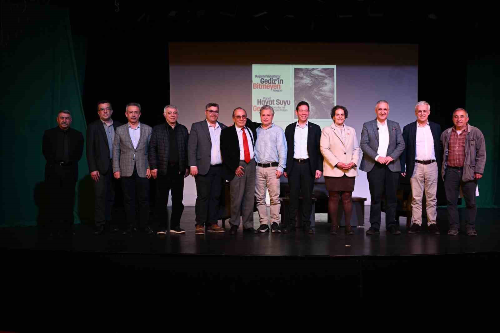 Gediz’in kirliliğine karşı ortak mücadele çağrısı
