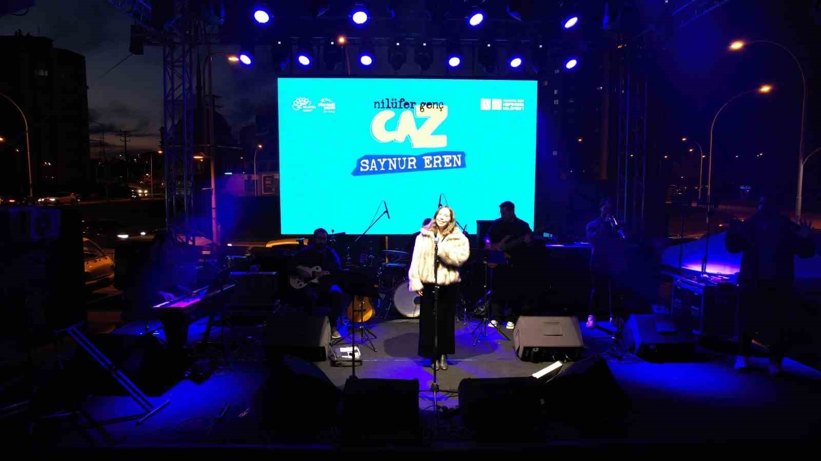 Geleceğin caz yıldızları Nilüfer’de sahne aldı
