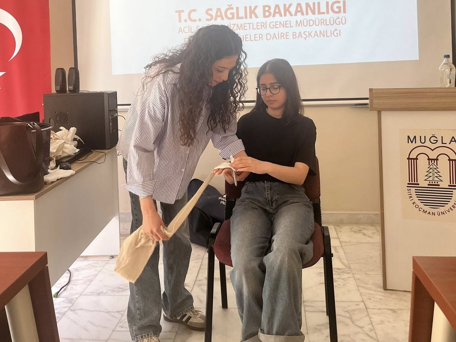 Geleceğin ilk müdahale ekipleri Kavaklıdere’de yetişiyor
