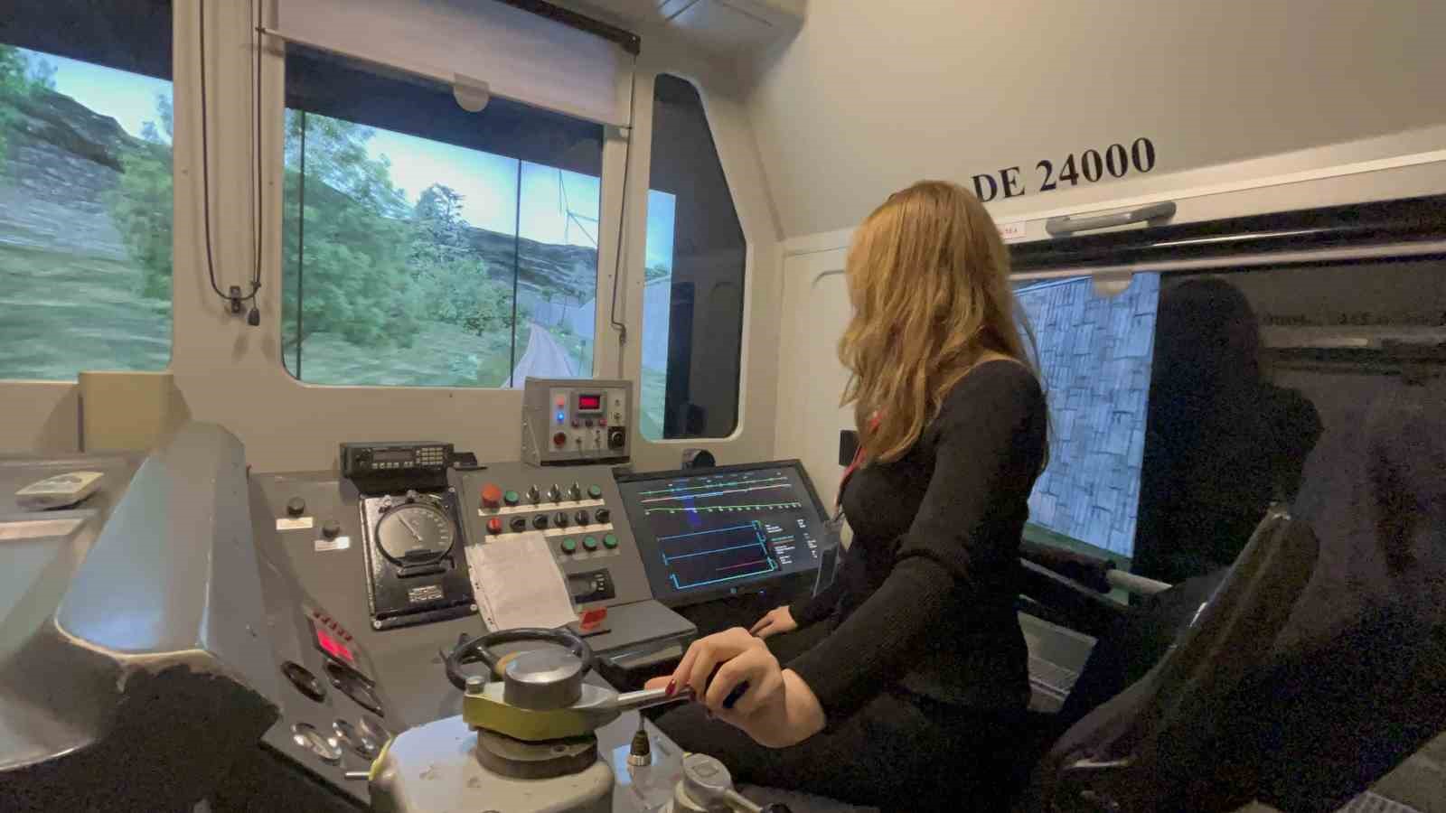 Geleceğin makinistleri bu merkezde yetişiyor
