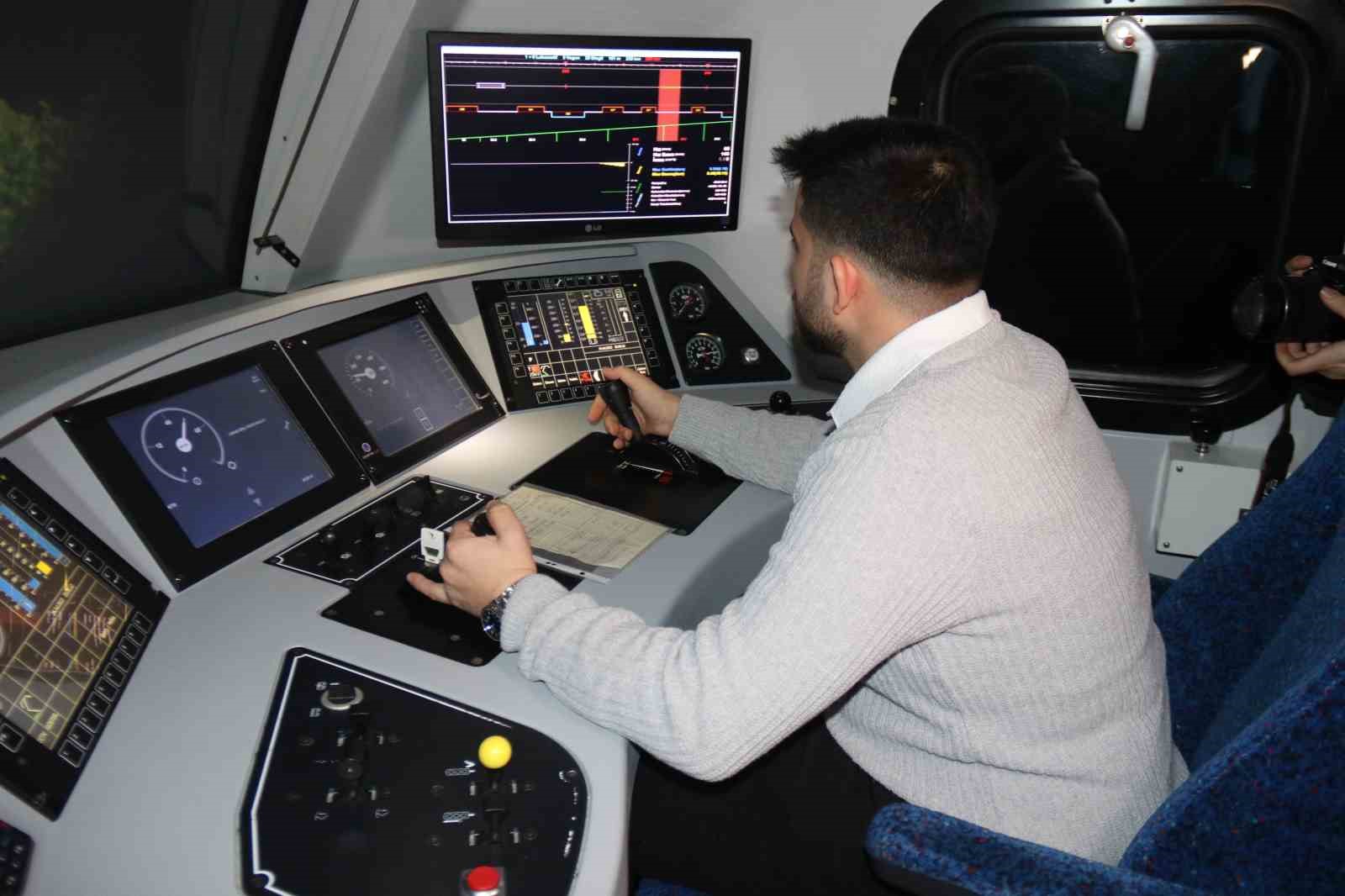 Geleceğin makinistleri bu merkezde yetişiyor
