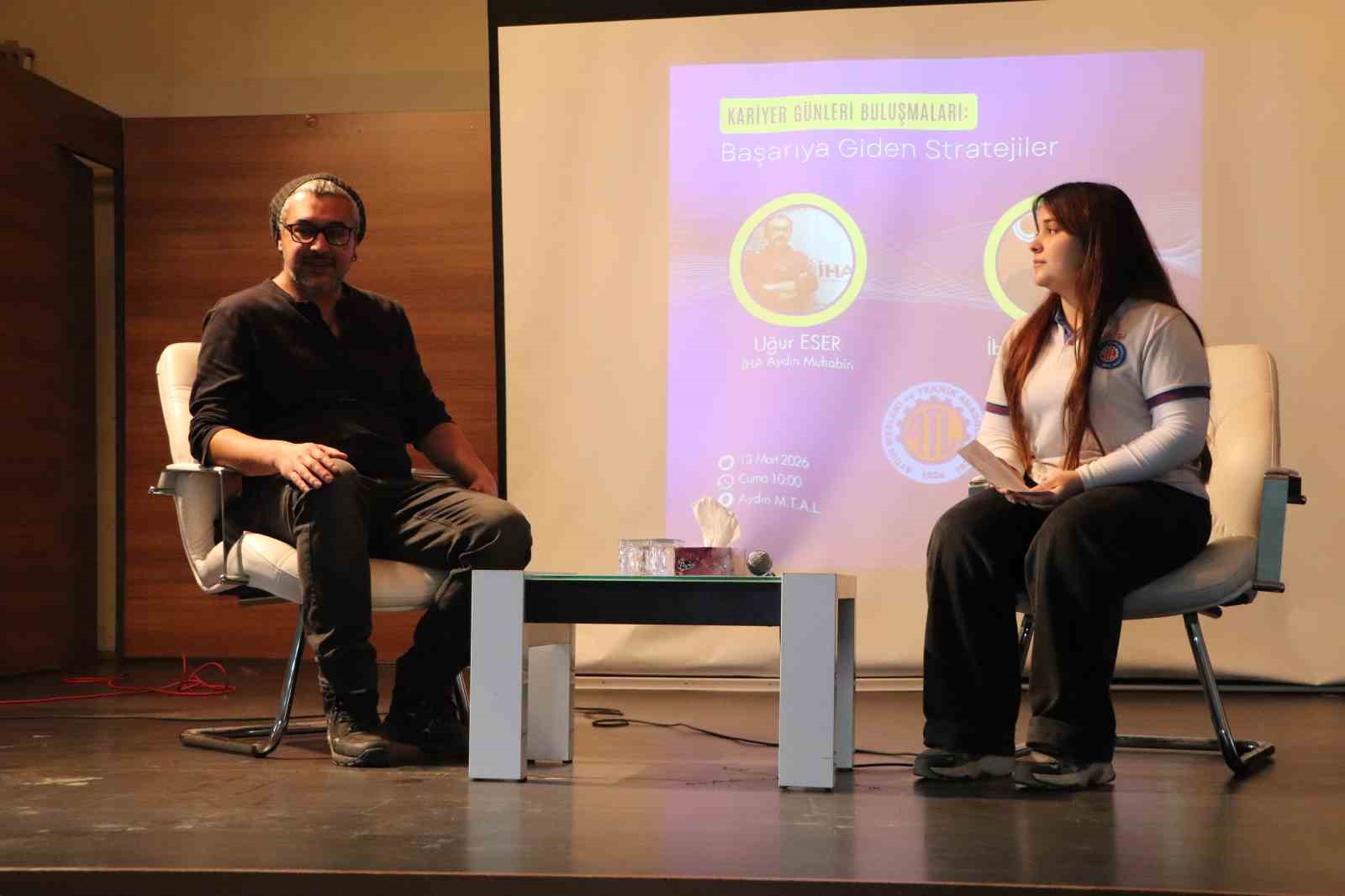 Geleceğin medya çalışanları sektör temsilcileriyle buluştu
