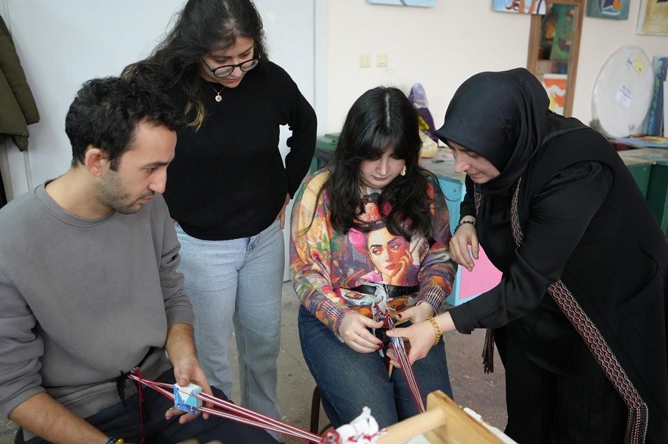 Geleneksel çarpana dokuma sanatı uygulamalı olarak anlatıldı

