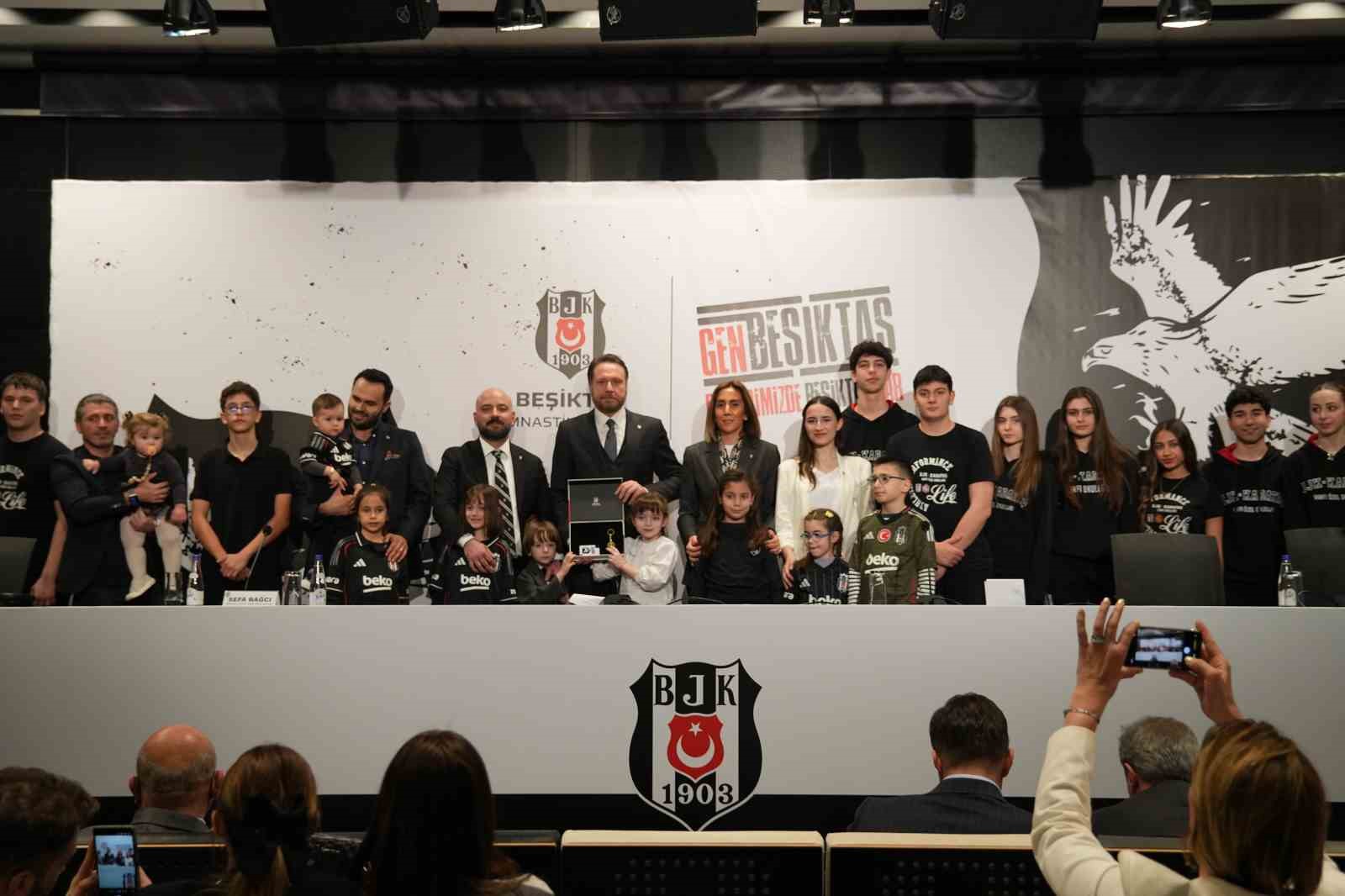 GenBeşiktaş üyelik sisteminin lansmanı yapıldı
