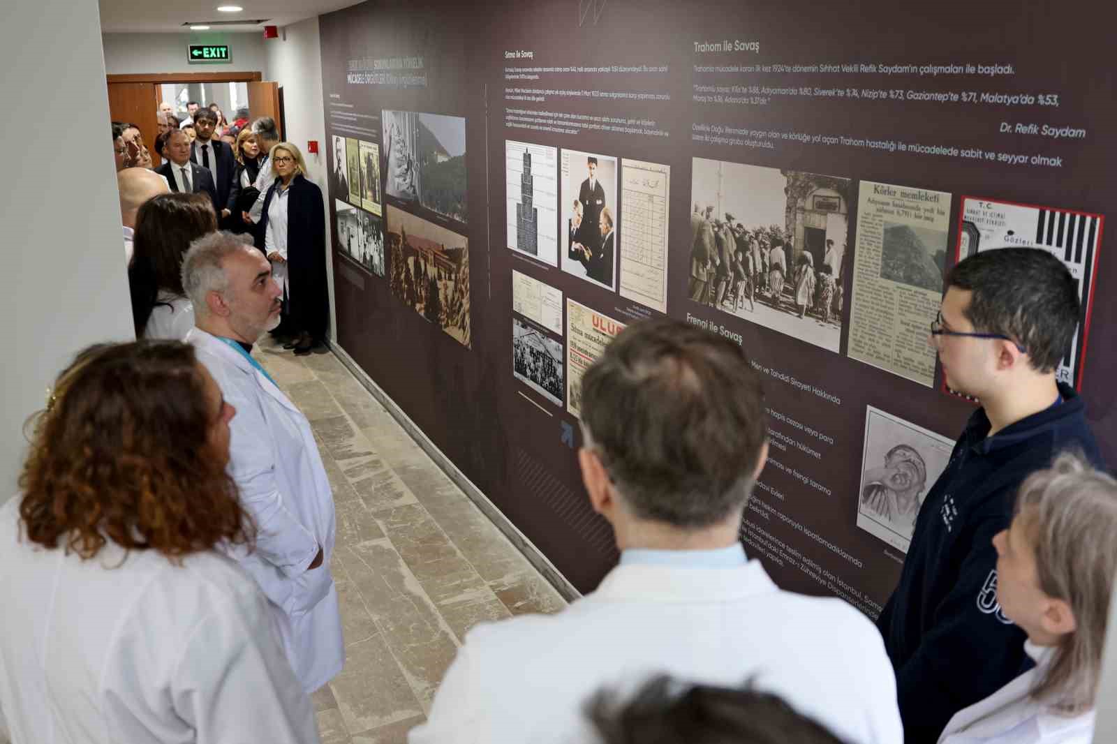 Genç Cumhuriyet’in sağlık alanındaki başarıları sergiyle anlatıldı
