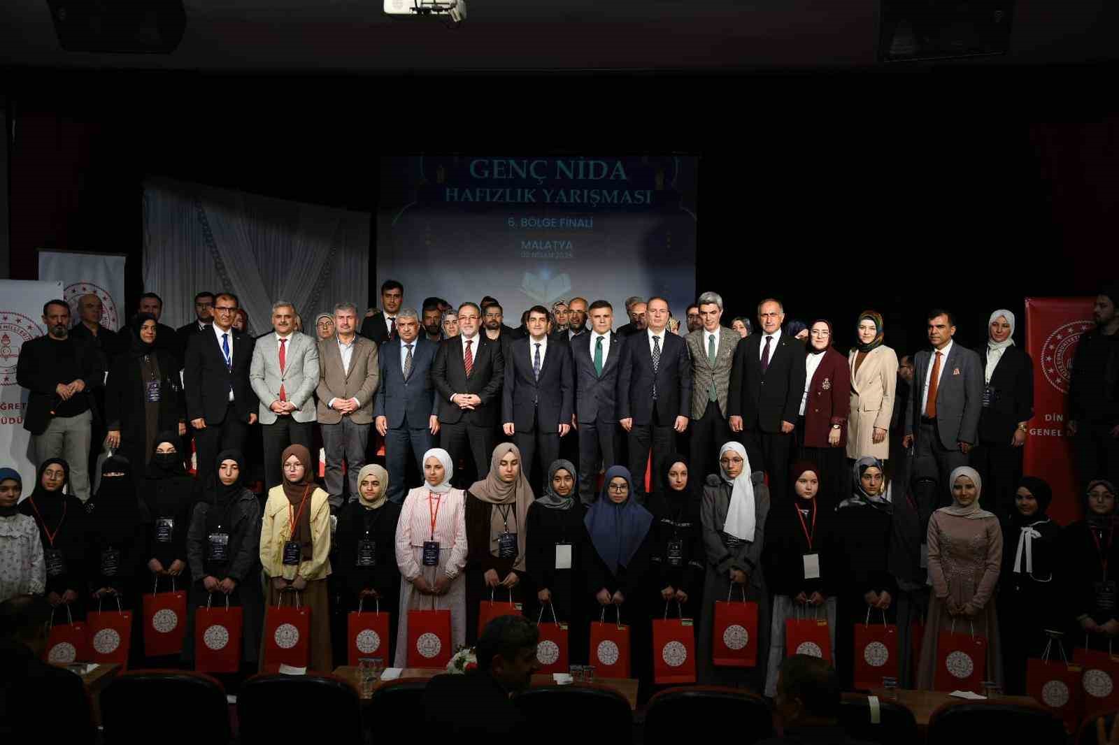 Genç Nida hafızlık yarışması 6. bölge finali Malatya’da yapıldı
