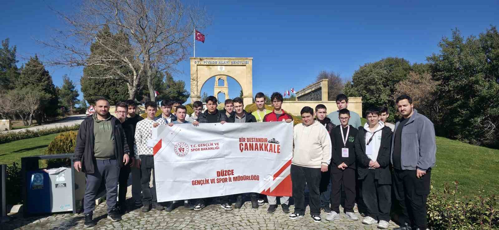 Gençler Çanakkale ruhunu yerinde yaşadı
