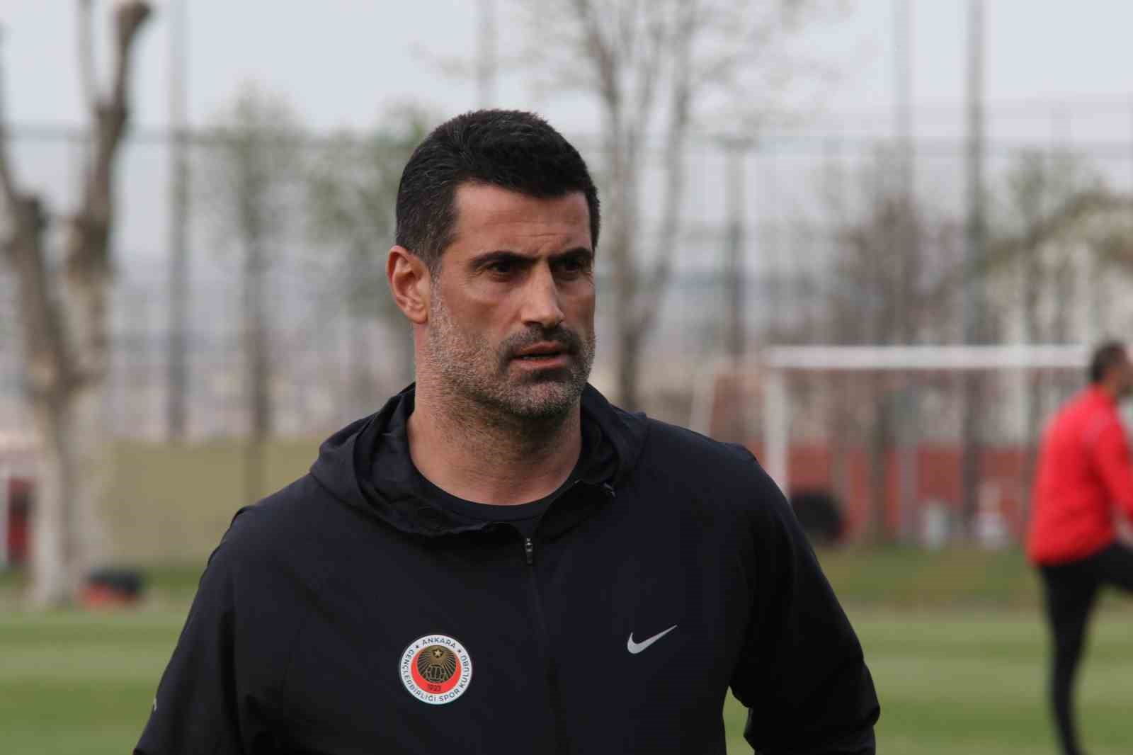 Gençlerbirliği, Galatasaray maçının hazırlıklarını sürdürdü
