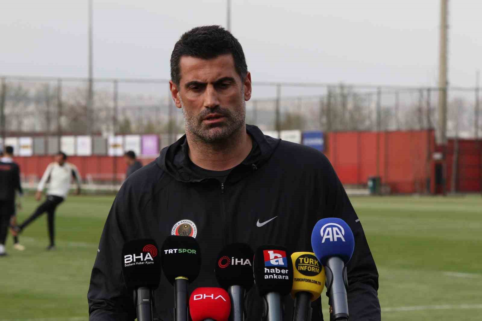 Gençlerbirliği, Galatasaray maçının hazırlıklarını sürdürdü
