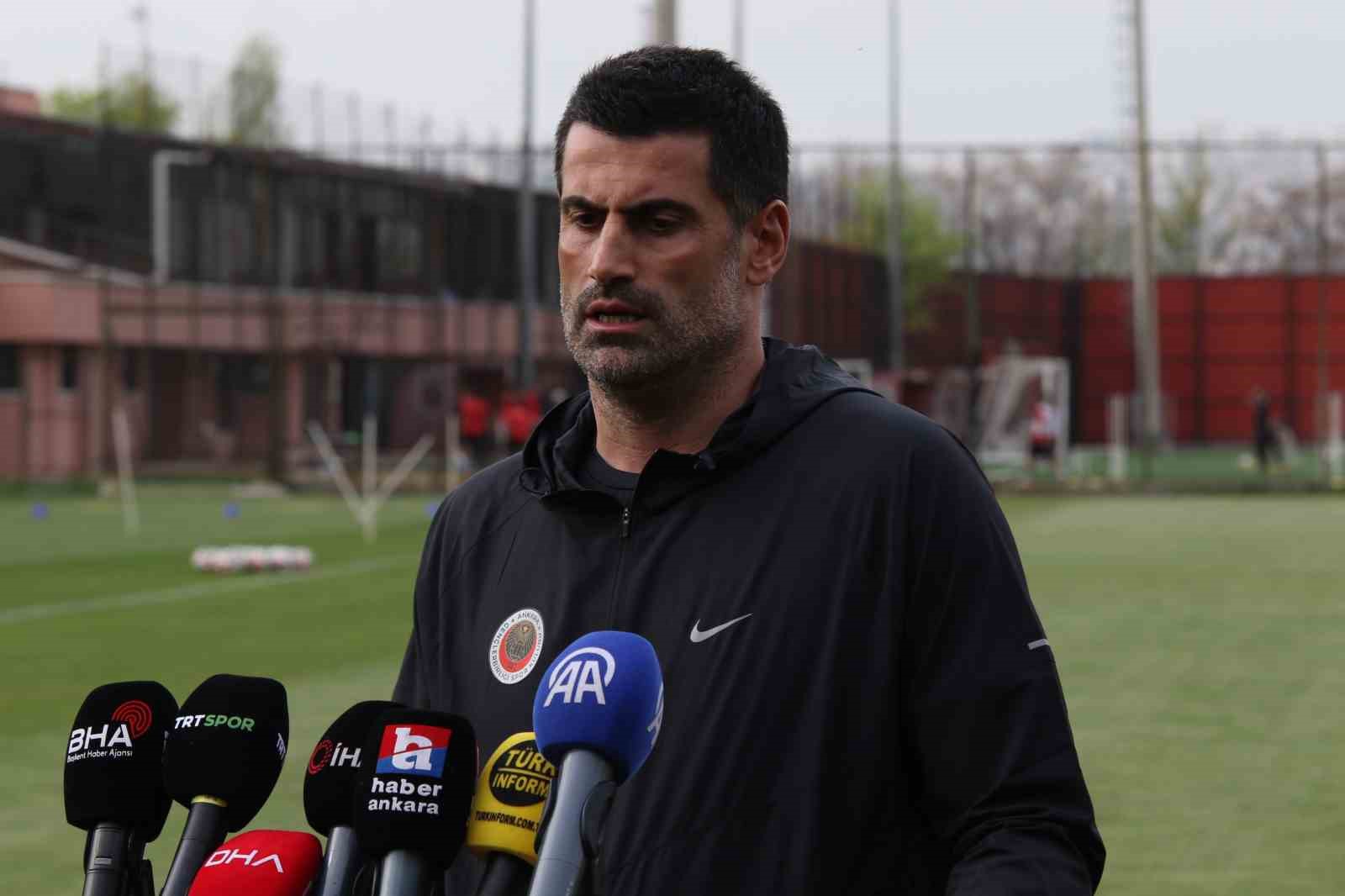 Gençlerbirliği, Galatasaray maçının hazırlıklarını sürdürdü
