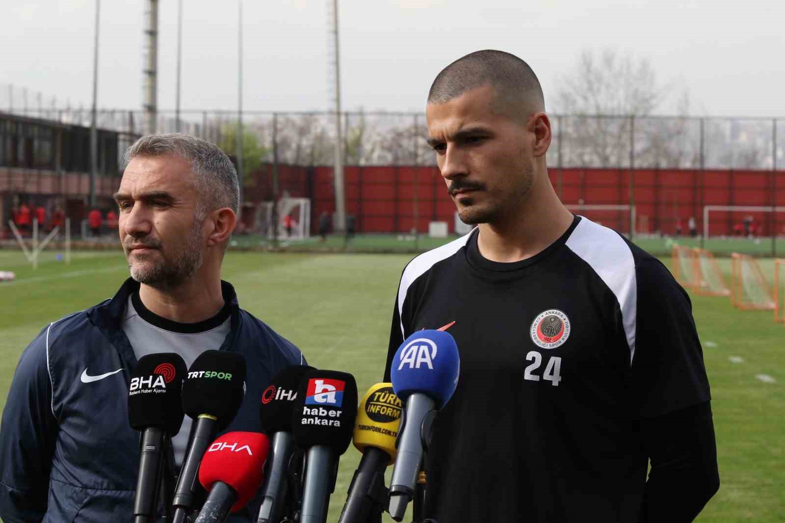 Gençlerbirliği, Galatasaray maçının hazırlıklarını sürdürdü
