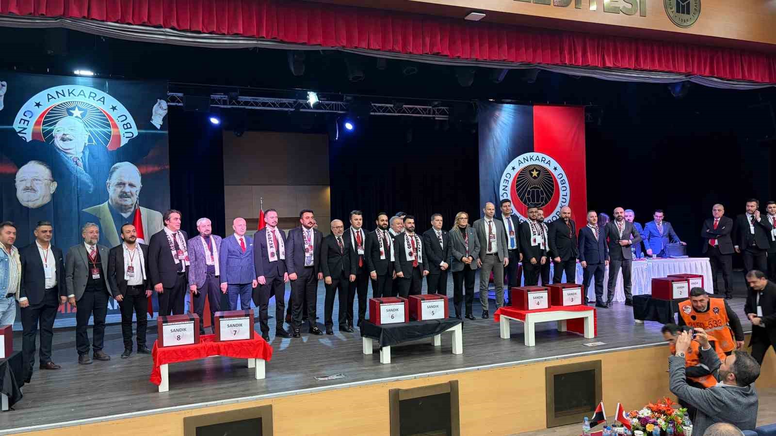 Gençlerbirliği’nde Arda Çakmak yeniden başkan seçildi
