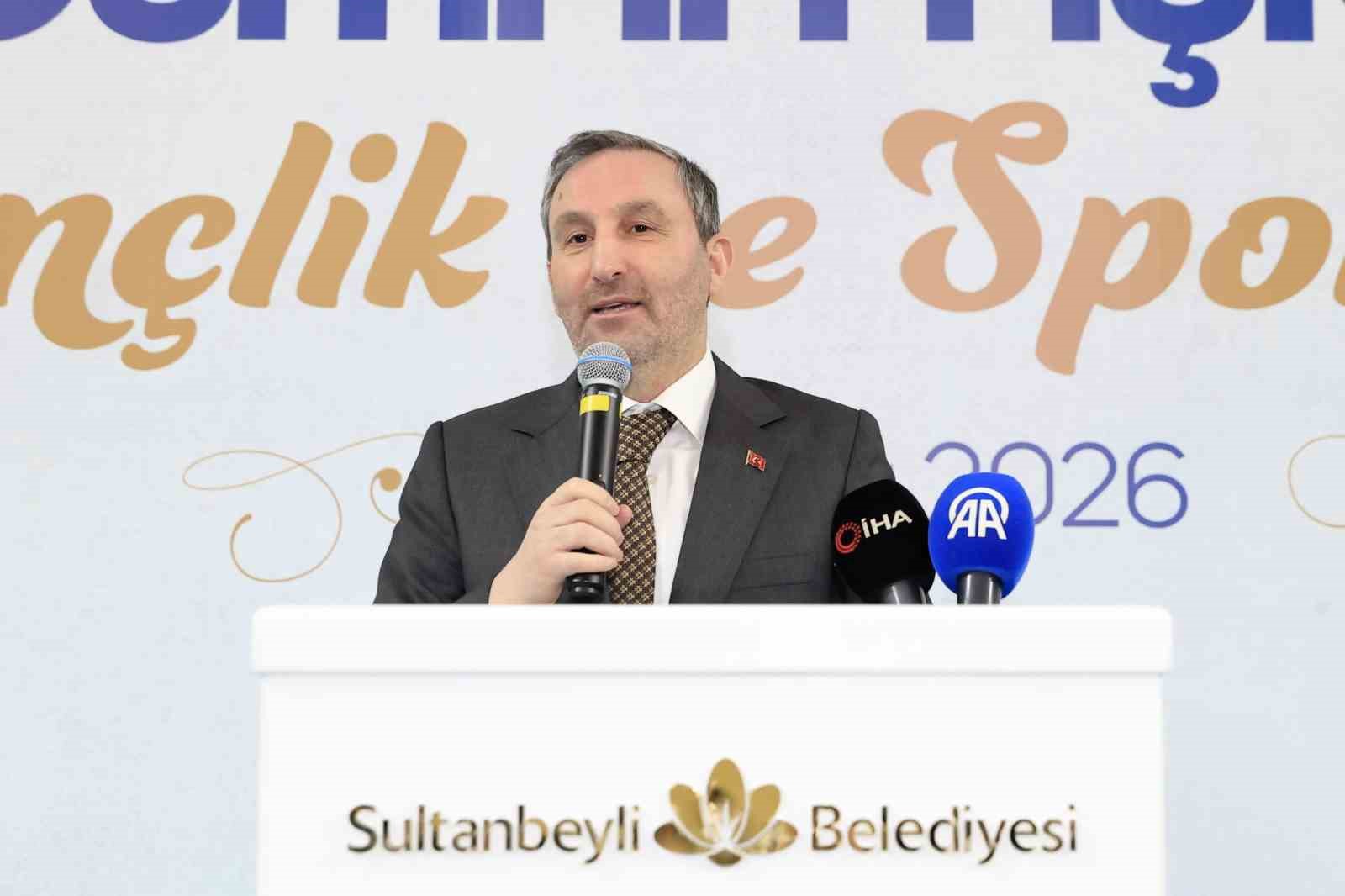 Gençlik ve Spor Bakanı Bak’tan Sultanbeylili gençlere müjde
