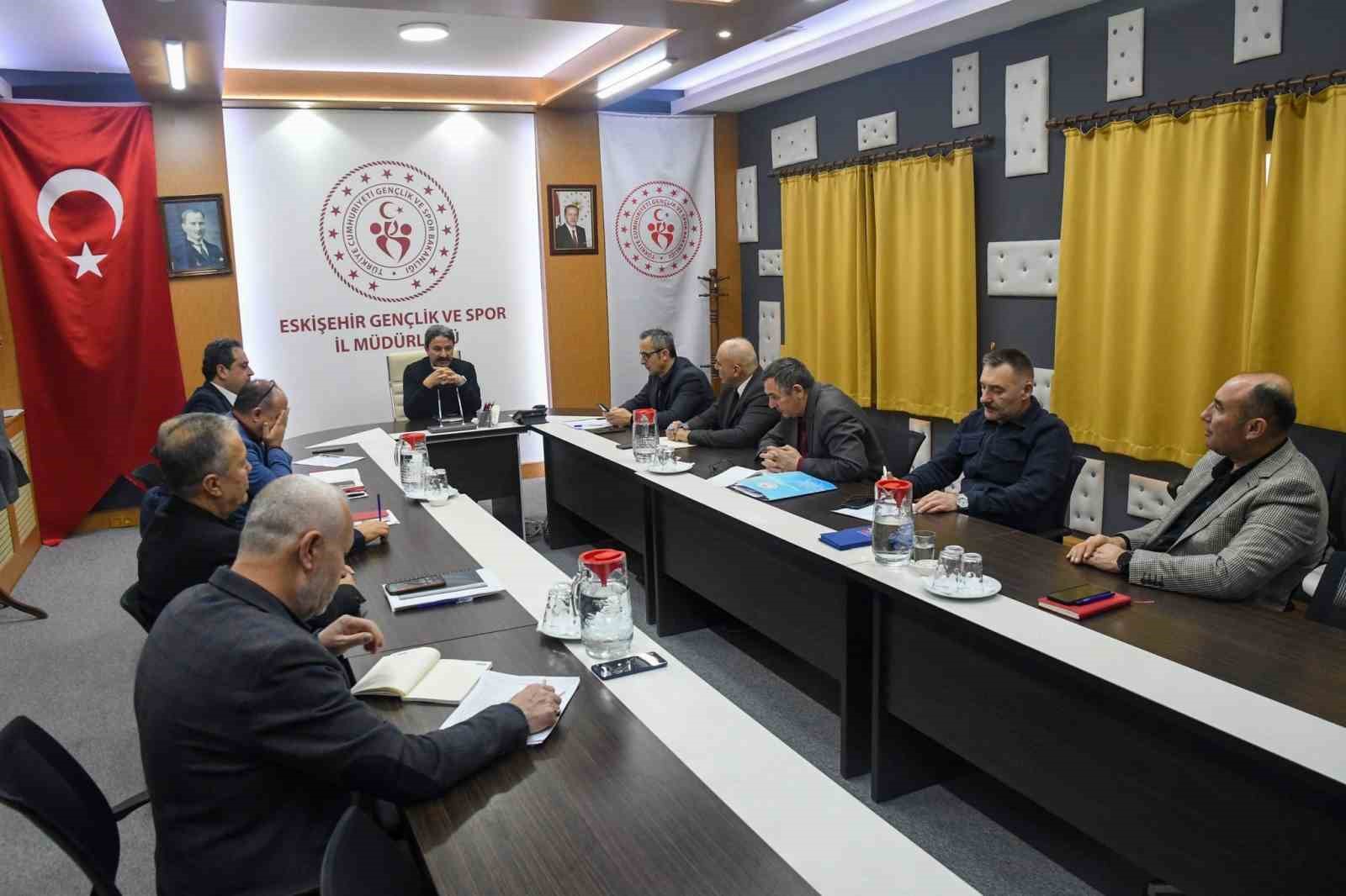 Gençlik ve Spor İl Müdürlüğü’nde yılın ilk değerlendirme toplantısı gerçekleşti
