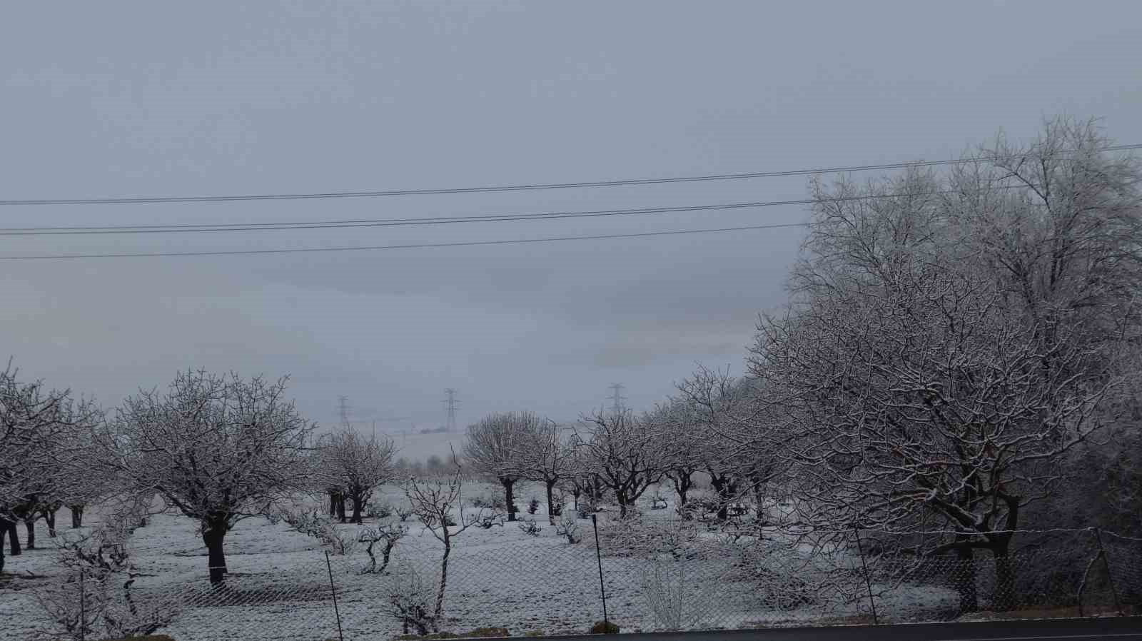 Gercüş beyaz örtüyle kaplandı
