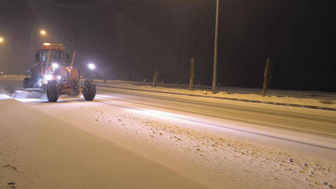 Gercüş’te kar nedeni ile 58 köy yolu ulaşıma kapandı
